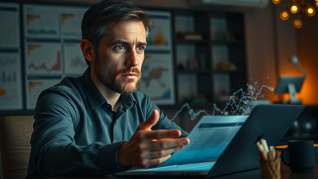 Marketing analyst identifies data modeling pitfalls in predictive analytics in marketing, error-prone model visualization