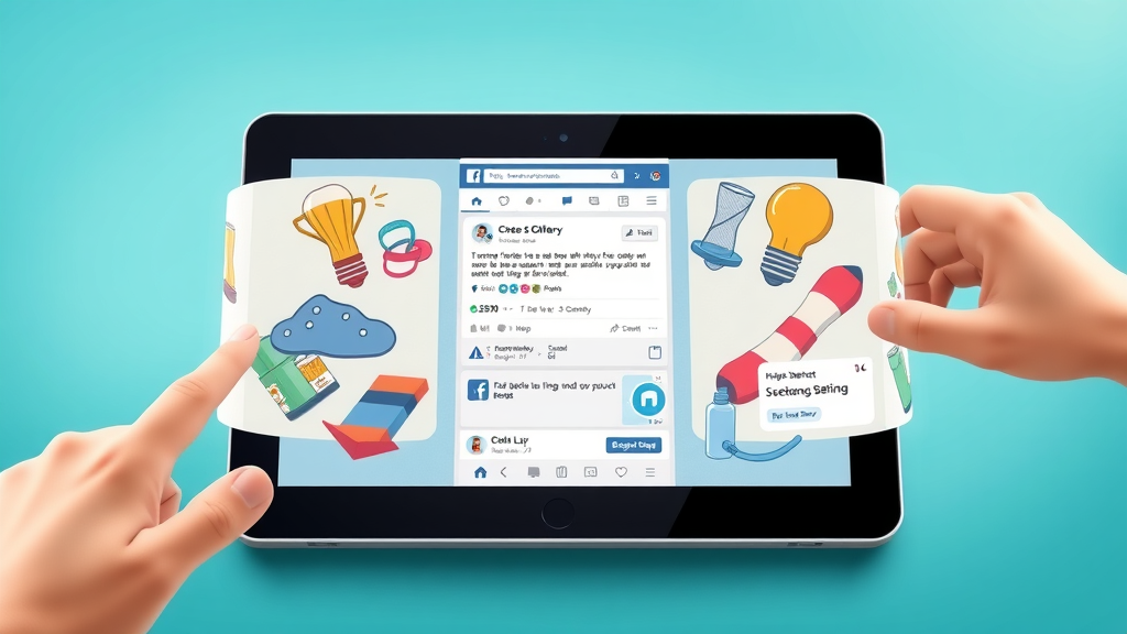 engaging product carousel ad facebook feed multi-image rotation benefits