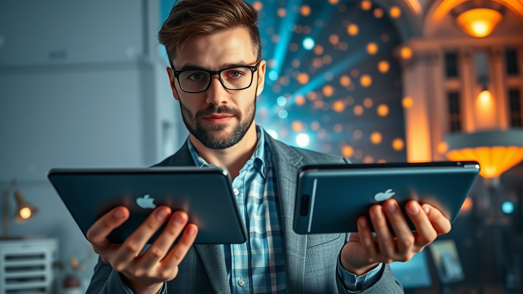 Marketer comparing free and premium keyword research tools to weigh SEO options
