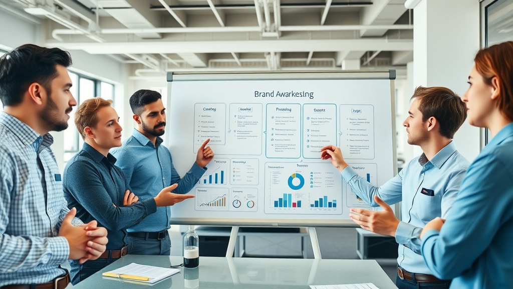 brand awareness planning checklist marketing team workshop