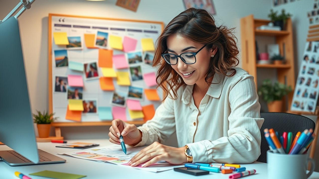 creative social media content strategy planning calendar