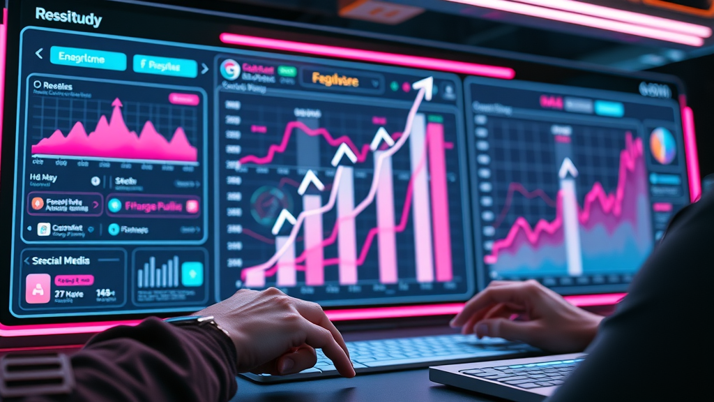 social media dashboard case study rising audience engagement metrics