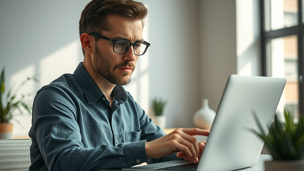 SEO analyst using tools for keyword research, analyzing long-tail and short-tail keywords for digital marketing.