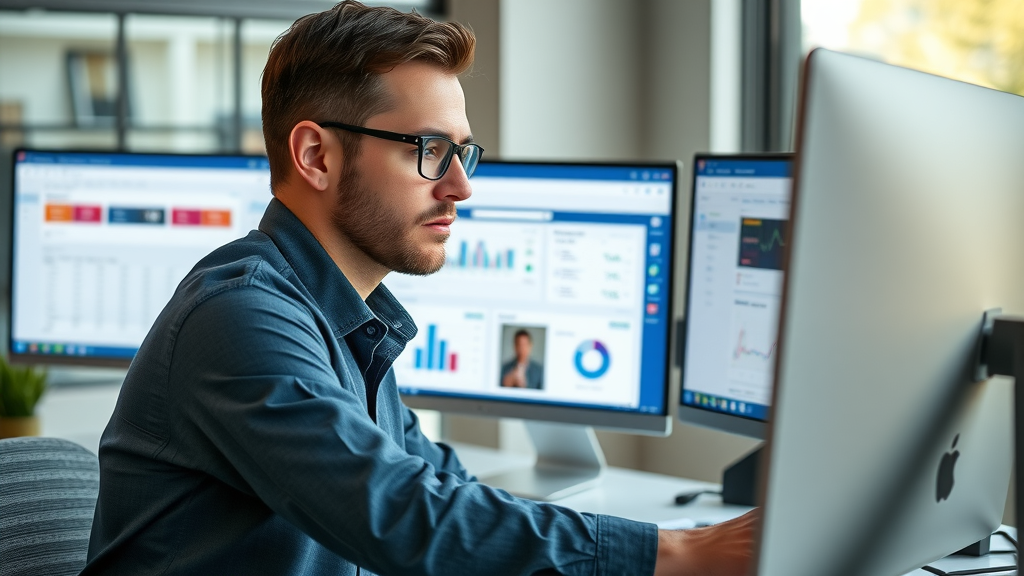 professional marketer analyzing facebook ad cost and results in Facebook Ads Manager workspace