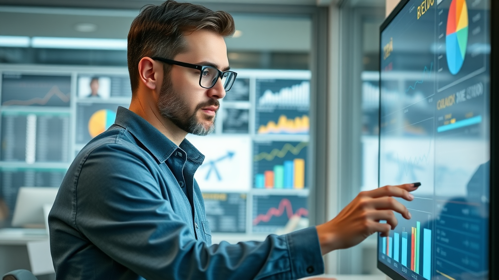 video engagement techniques - reviewing video engagement rate analytics on digital monitors