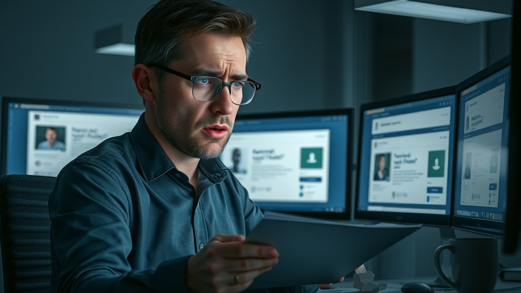 marketer frustrated by high facebook ad cost and low CTR reviewing campaign results