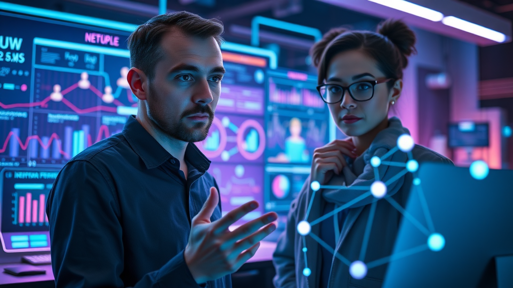 animated network graph displaying active user engagement and connections on media platforms, marketers analyzing social media results - social media platforms