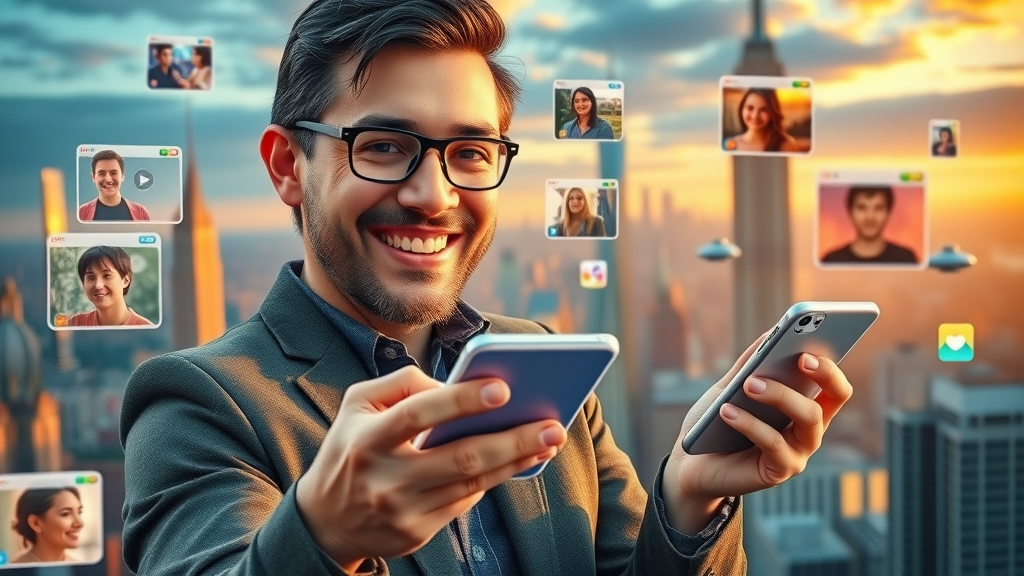 social media content visionary creator launching multimedia across many devices
