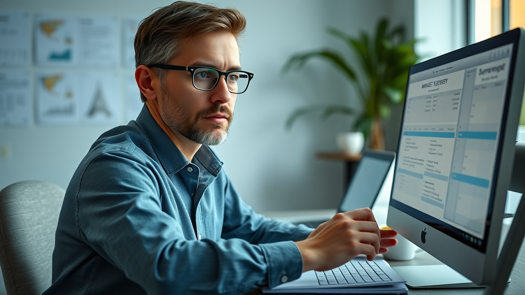 market research for target audience identification with online surveys